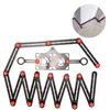 Homyl Folding Ruler, Adjustable Square, Angle Measuring Tool for Carpenters, Multi-Angle Measuring Ruler, Tiling Tool, Folding Square, Measuring Ruler