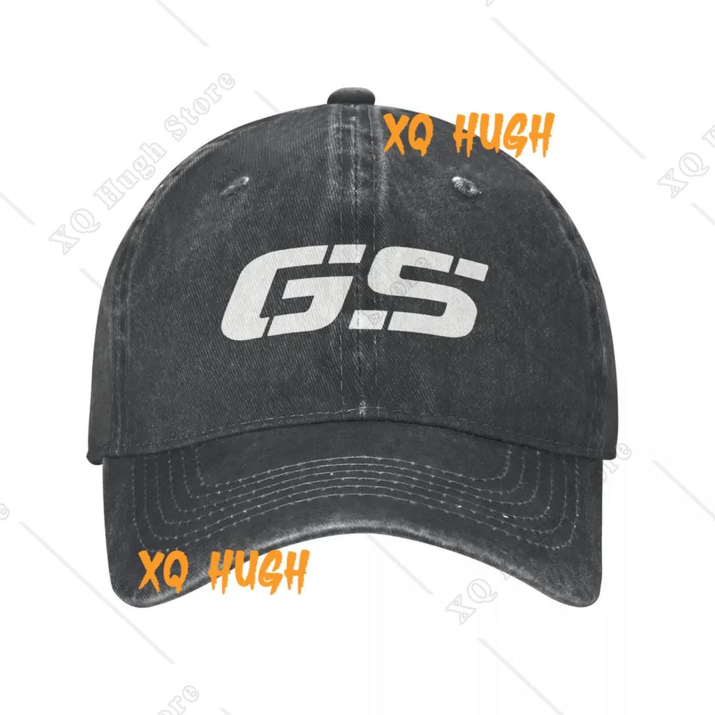 GS World Map Summer Cap Hats Dad Baseball Caps Casual Motocross Race Baseball Hat Washed Denim Outdoor Casquette