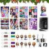 Calendario del Conto alla Rovescia di Natale di Taylor Portachiavi Acrilico Regalo per Decorazioni Festive E Collezionisti Fan