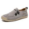 Plus Size Men's Handmade Casual Leather Shoes – Outdoor Fashion Lace-Up Oxfords with Non-Slip Sole, Lightweight Comfortable Walking Footwear