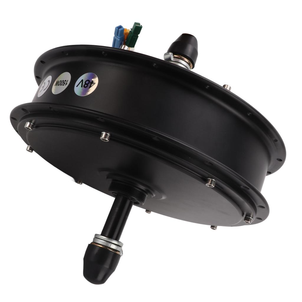 48V 1500W Rear Wheel Hub Motor Electric Bicycle Brushless Gearless Hub Motor for Snowmobile Electric Scooter