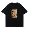 Fake Smile Boy Cut Haare Illustration T-Shirt Sommer und Amerikanischer Retro Ins Mode Locker Kurzarm T-Shirt Friseur