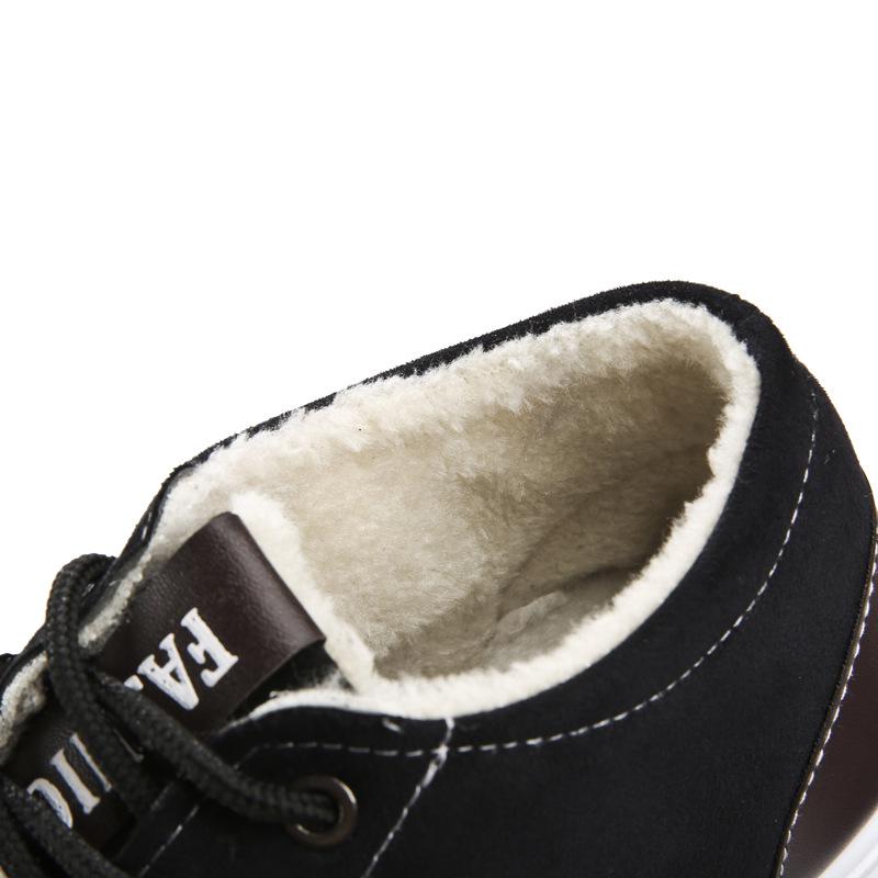 Mens Boots Autumn Winter Help Style Classic Plush Keep Warm Men Casual Shoes Man Snow Boots Plus Size ghn78