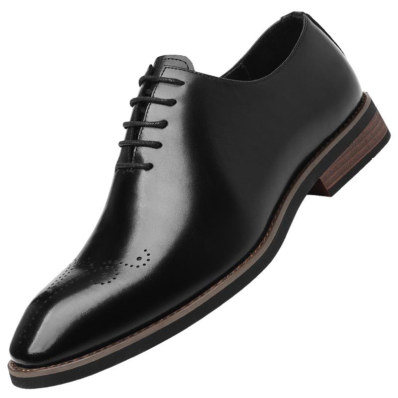 

Свадебная обувь жениха Дизайн в стиле вечеринки Повседневная деловая и офисная Черная коричневая универсальная обувь Большого размера на плоской подошве 48 чёрный