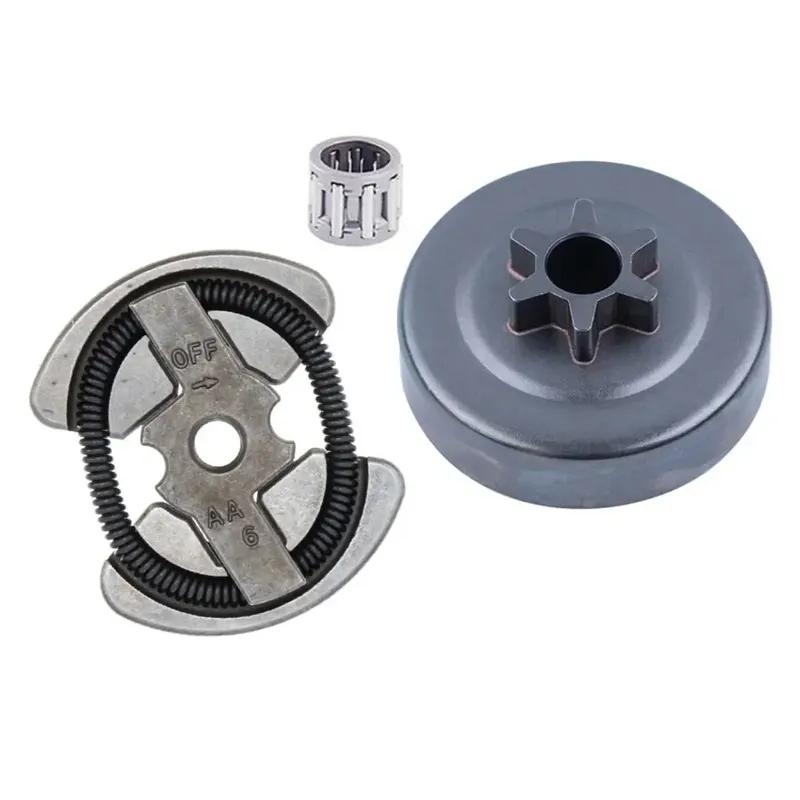 3/8 Zoll-6T Kupptrommel-Kit Für 350 351 352 370 371 Für Husqvarna 235 236 240 36 Kettensägen Ersatzteile Stromversorgungsgeräte Gartengerät