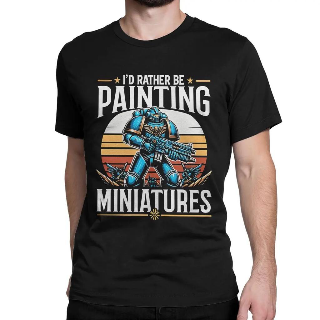 ZX TEE Men Women T-Shirts Chaos Khorne Flakes Vintage Tees Short Sleeve W-Warhammer 40k T Shirt Crewneck Clothing Gift Idea