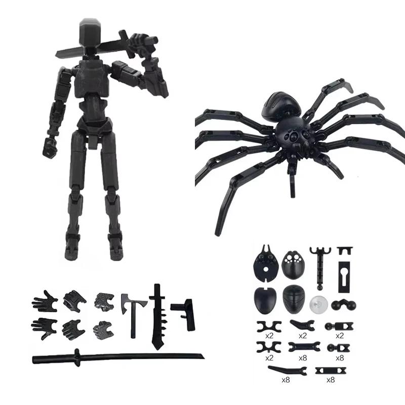 Многосуставный подвижный робот 3D-печатный манекен игрушка 13 фигурок экшн подвижный робот игрушки подарки для детей