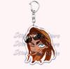 Cute Alien Stage Roommates Chibis Keychains for Womens Accessories Bag Luka Ivan Till Mizi Hyuna Sua Keyrings Jewelry Fans Gifts