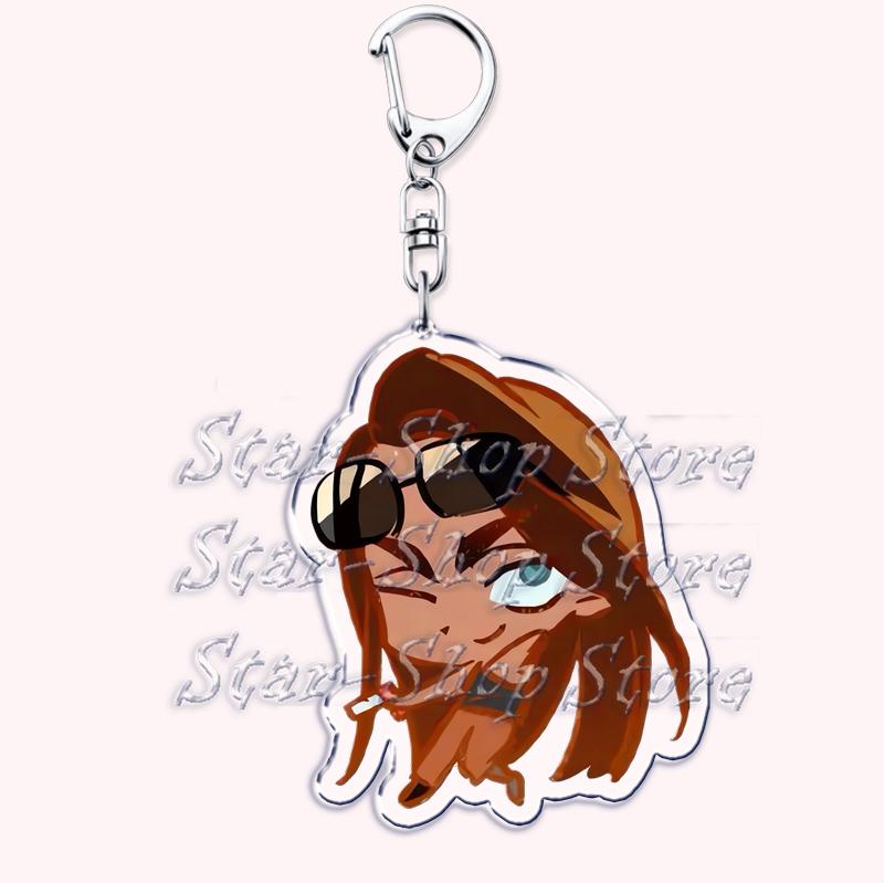 Cute Alien Stage Roommates Chibis Keychains for Womens Accessories Bag Luka Ivan Till Mizi Hyuna Sua Keyrings Jewelry Fans Gifts