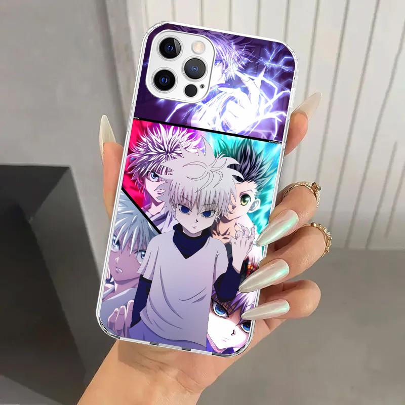 Hunter HXH Killua Phone Case for Iphone 17 Air 16 15 Plus 14 13 Mini 12 11 Pro Max 16E 7 8 SE 2020 Soft Funda Print Shell 17 Air