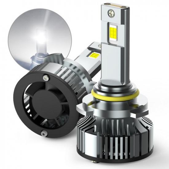 9005 HB3 LED Headlights Kit Combo Bulbs 6500K High Low Beam Super White Bright