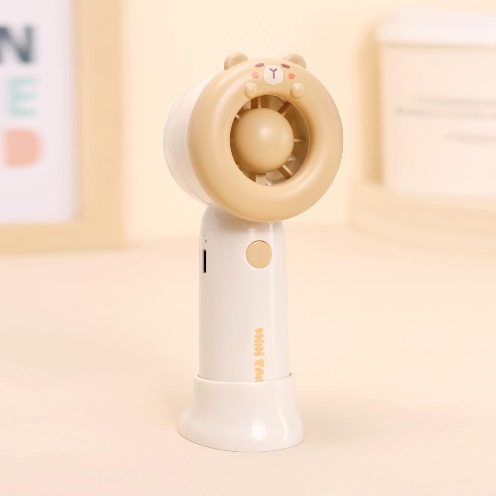 

Donut Mini USB Rechargeable Desktop Fan: High-Power Portable Fan for Students Factory/Wholesale/Foreign Trade/Cross-border