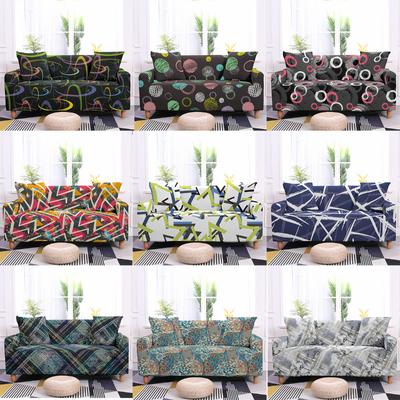 Creative Printing Stretch Sofa Covers Removable Elastic Sofa Towel Washable Living Room All -Inclusive Recliner Covers Home Decor