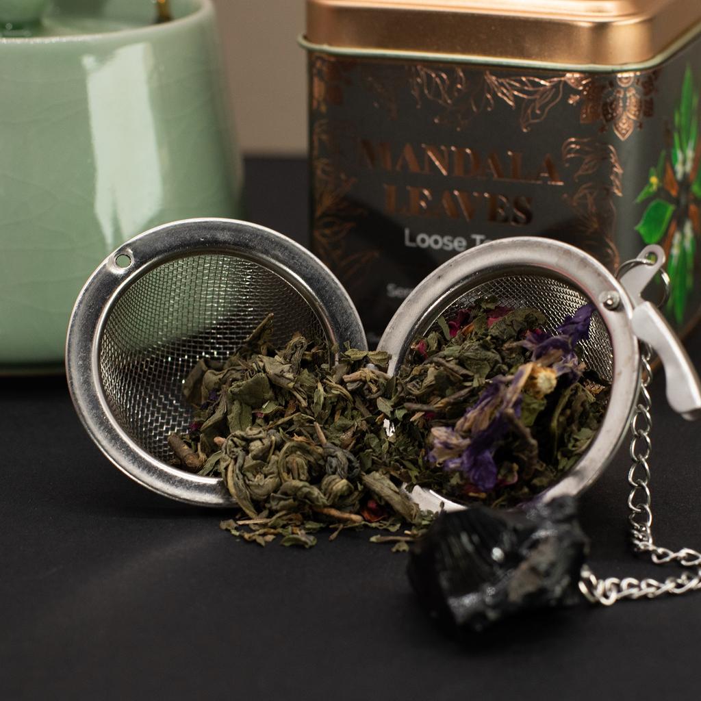 Mint Rose Gunpowder Green Tea Loose Leaf 50g