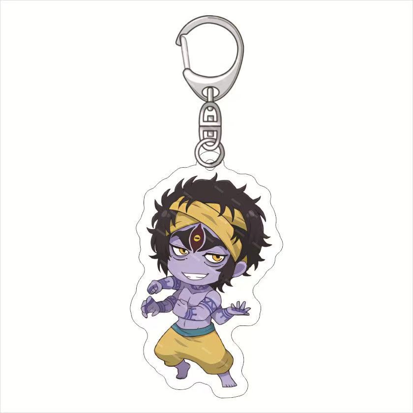 Record of Ragnarok Llavero Anime LuBu Thor Ying Zheng Shiva Gautama Buddha Acrylic Figure Keychain Fans Christmas Gifts