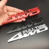 4WD FULL TIME New 3D Metal Car Stickers for Jeep Ford VW Subaru Styling Decal Accessories