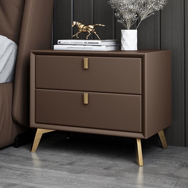 Bedside Cabinet Solid Wood Simple Modern Small Light Luxury Storage Bedroom Bedside Narrow