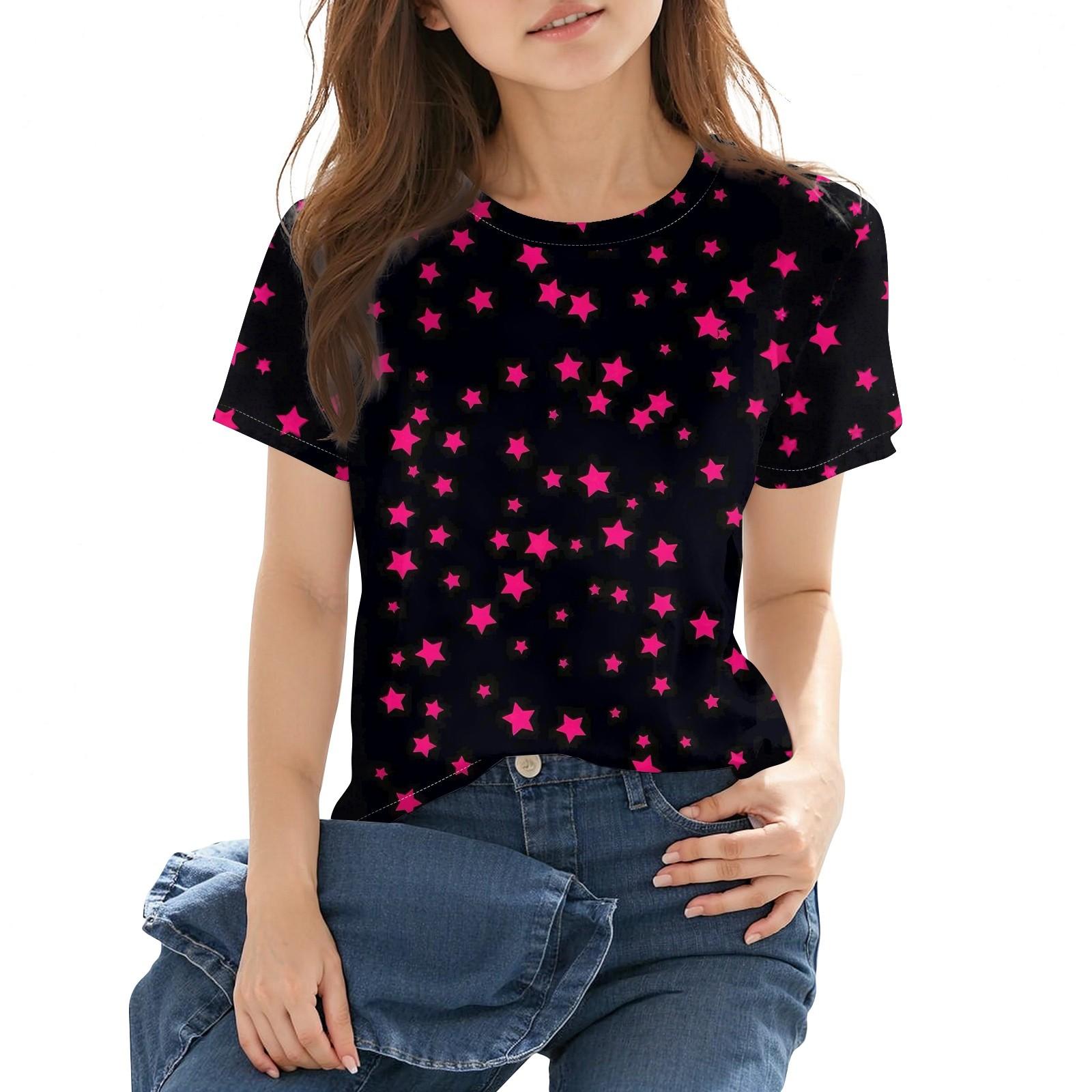 

Детская повседневная футболка с короткими рукавами и круглым вырезом с принтом, модная 130 чёрный