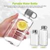 Flat Sport Bottle Tritan Material Drinks Kettle Pocket Bottle Water Bottle  Milk