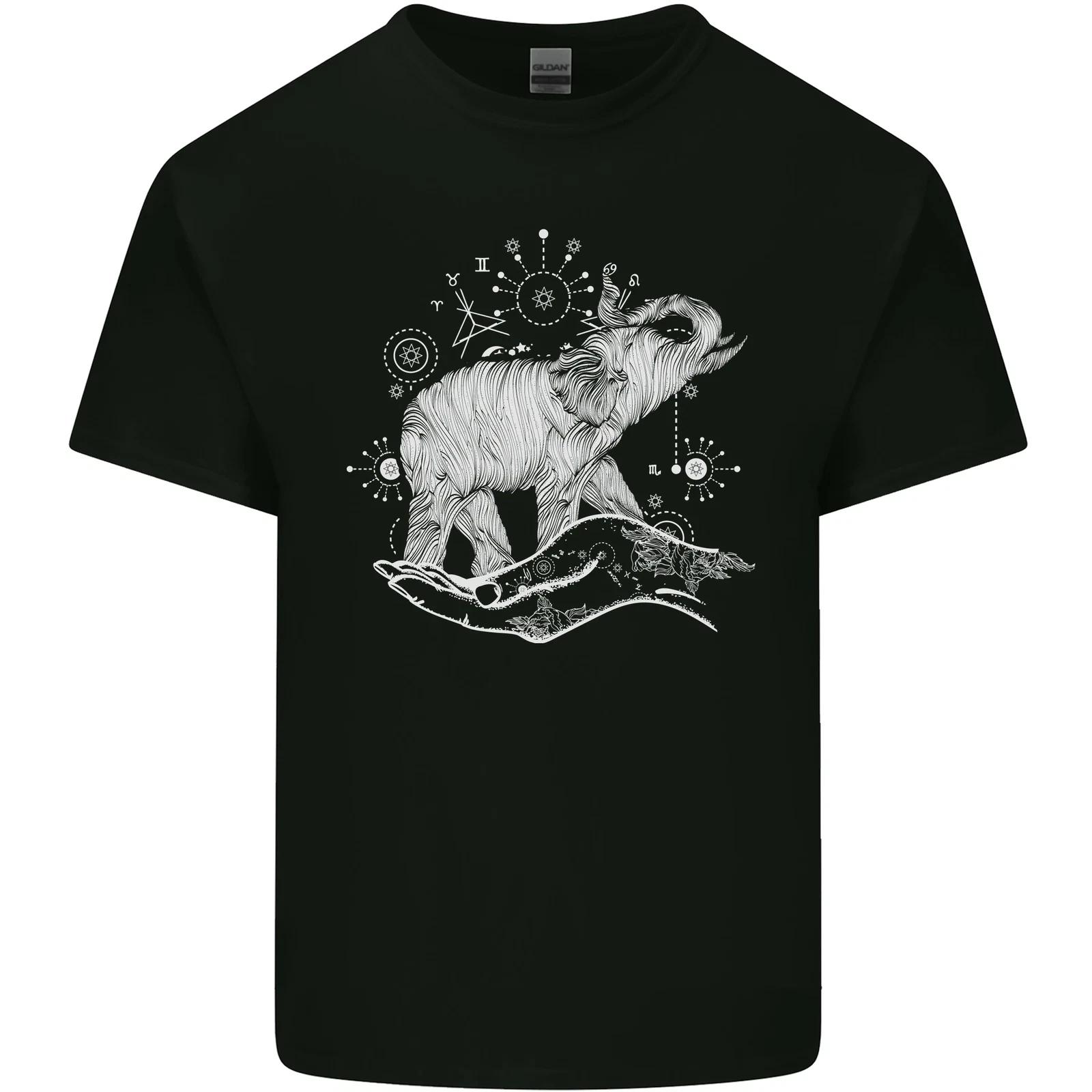 Sacral Style Elephant Meditation Tattoo Art Kids T-Shirt Childrens XL