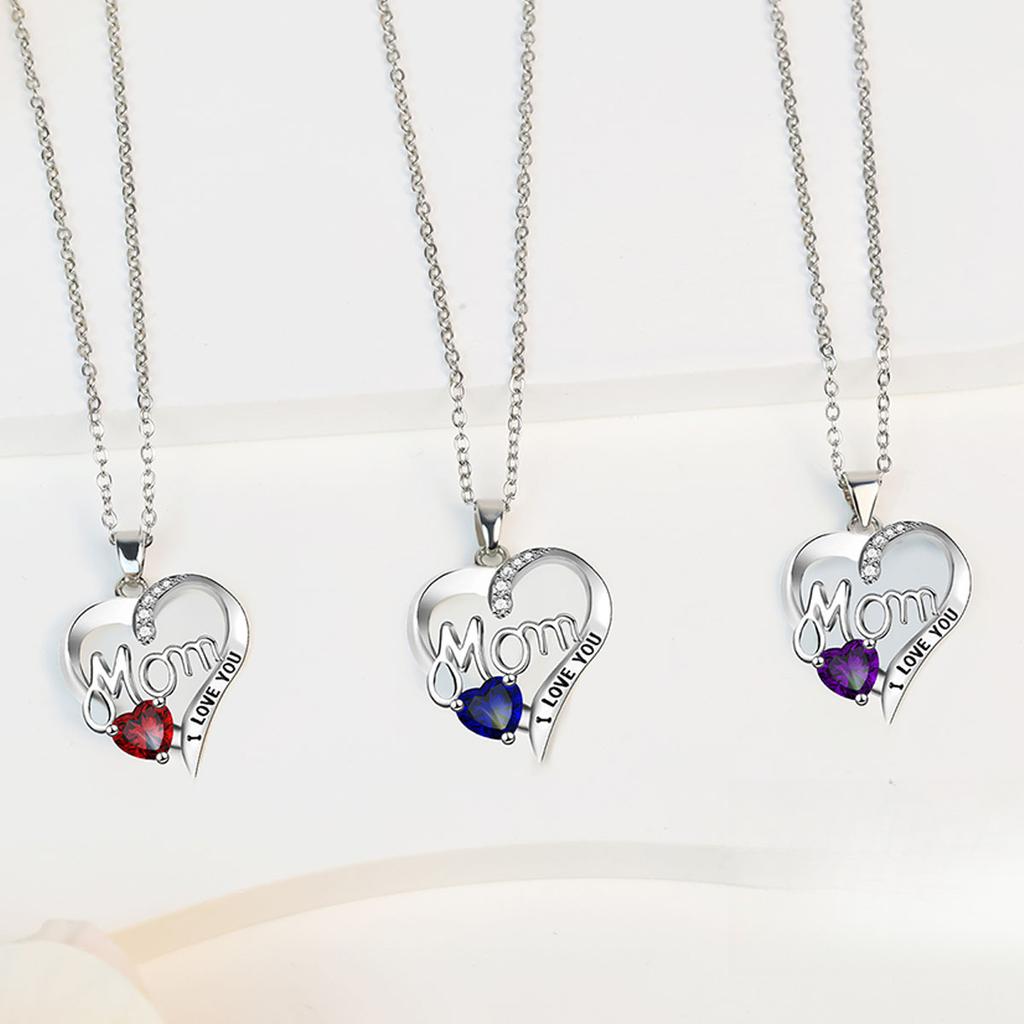 Simple freshwater love heart necklace versatile high-end jewelry
