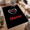 F1 (14) Personalized Name Office Carpet Stylish Decor for Living Room Bedroom Kitchen