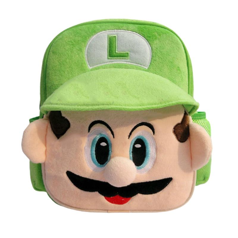 Super Mario Plush Backpack For Kindergarten Kids Colorful And Cute
