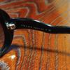 Used PRADA ladies sunglasses black large frame