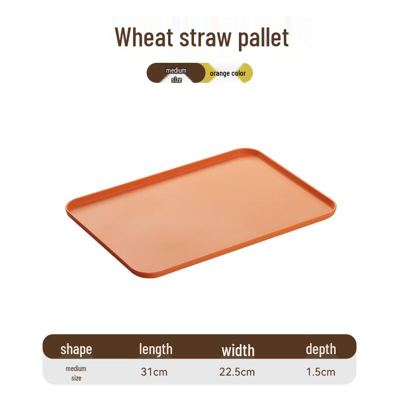 Nordic Rectangular Plastic Serving Tray