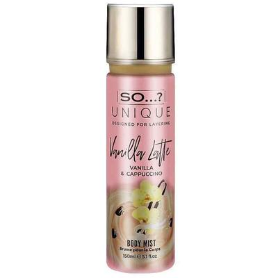So Unique - Tělová mlha - Vanilla Latte 150ml -