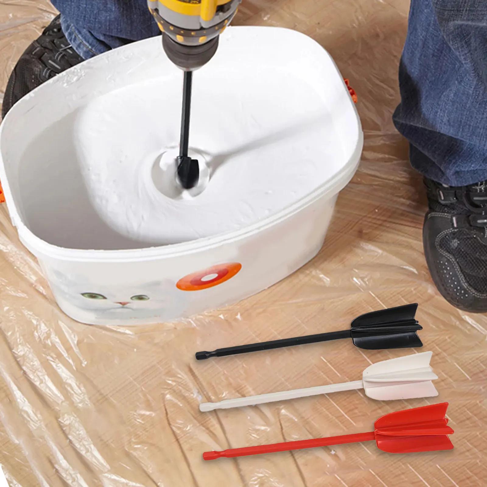 

6PCS Drill Mixer Attachment For Resin And Epoxy Mixing Rods With Spiral Stirrer For Efficient Paint And Ceramic Glaze Blending China Mainland