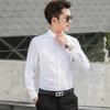 2020 Men's Oxford Long Sleeve Shirt - Youth Casual Slim Fit, Korean Style