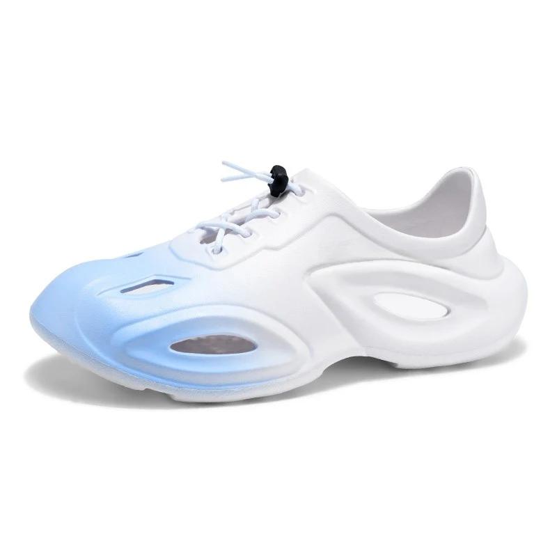 

Breathable Wading Slip-Ons for Summer Outer Wear, Convenient Non-Slip Sandals, Versatile Beach Shoes and Sandals 45 білий