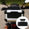Universal Motorcycle Rear Case Self-adhesive Back Pad Passenger Backrest  Adventure Motorcycle