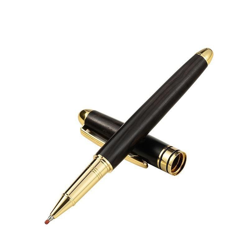 1 sztuka Zestaw długopisów bambusowych Drewniany długopis kulkowy Drewniany długopis do podpisów Pudełko na prezent Prezent na ukończenie szkoły biznesowej Długopis z grawerem