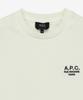 Apesse Lou Madame Regular Fit Short Sleeve T-Shirt - White:Dark Navy / Cohbum26388Tae