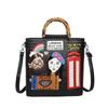 Large Capacity Women's Bag - Embroidered Business Tote Bag in Bohemian Style - Single Shoulder Crossbody Bag