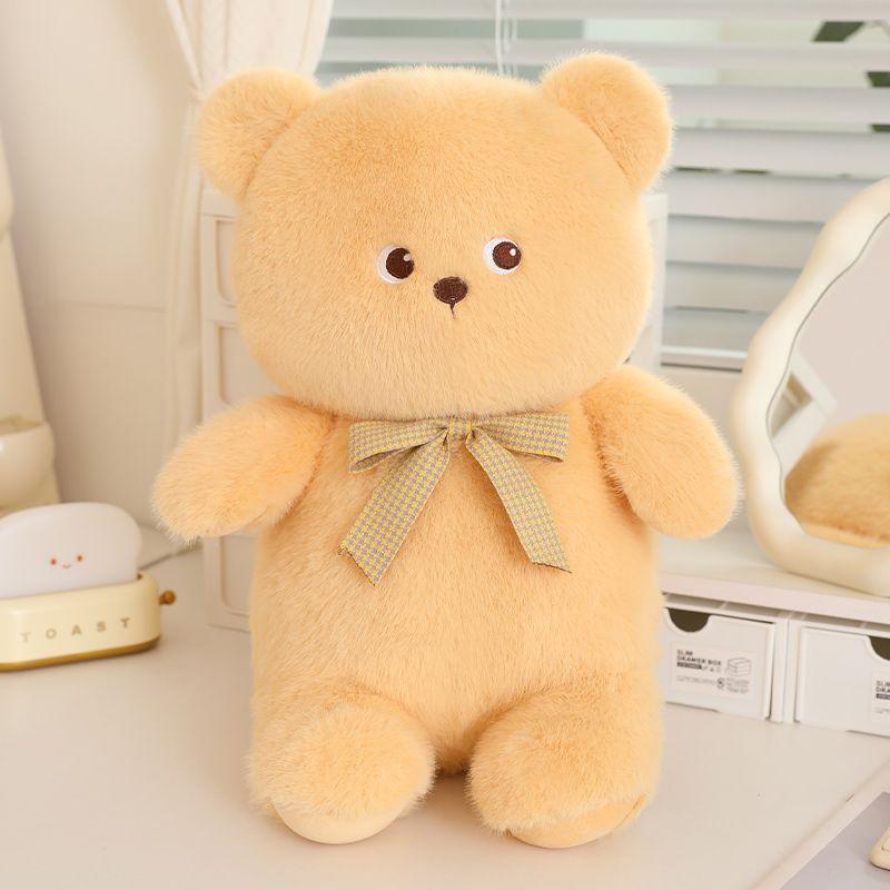 Bear Little Bow Star Pillow Doll Animal Plush Toy Children Girls Gifts Birthday