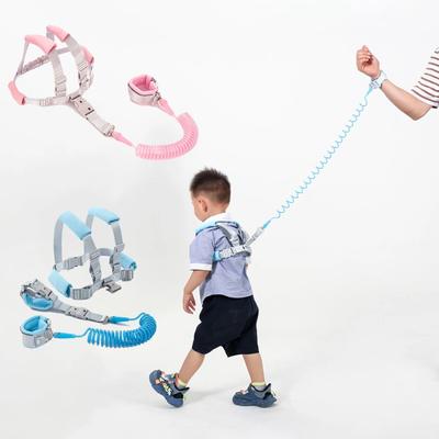 Cuerda de tracción con cinturón de prevención de pérdida para bebés y niños pequeños Pulsera de prevención de pérdida para bebés Cuerda elástica de 2 m Seguridad al caminar con el bebé