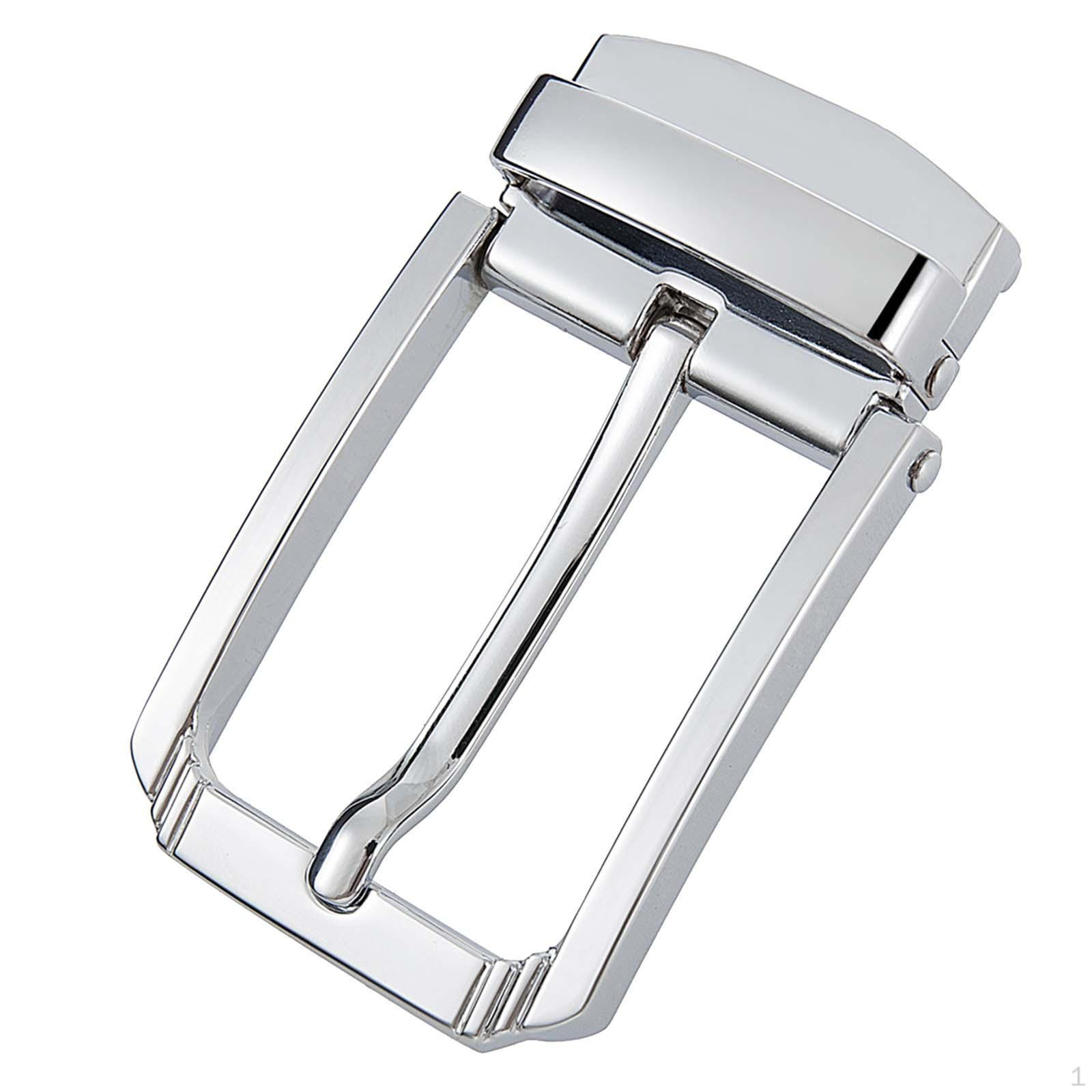 

Пряжка из сплава, модная мужская прямоугольная пряжка с одним зубцом серебряный