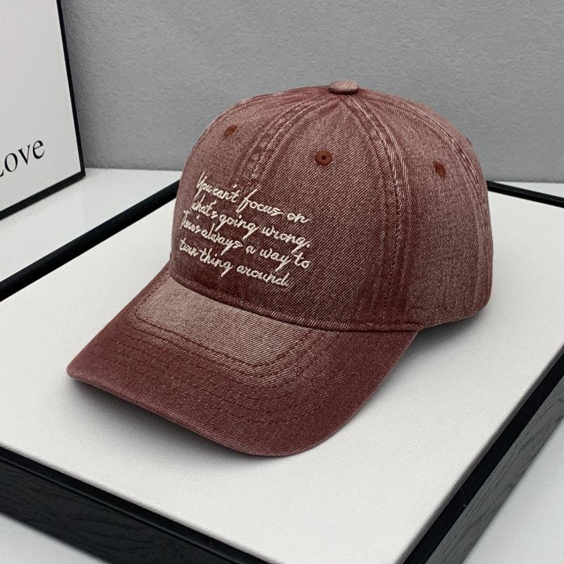 

Капелюх знаменитості в Інтернеті, жіночий алфавіт, парасолька, маленька бейсболка, чоловіча ковбойська вишита кепка для пар adjustable