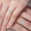 Words-Hugging Hands Open Ring Friendship Jewelry Gift Adjustable Antique Rings
