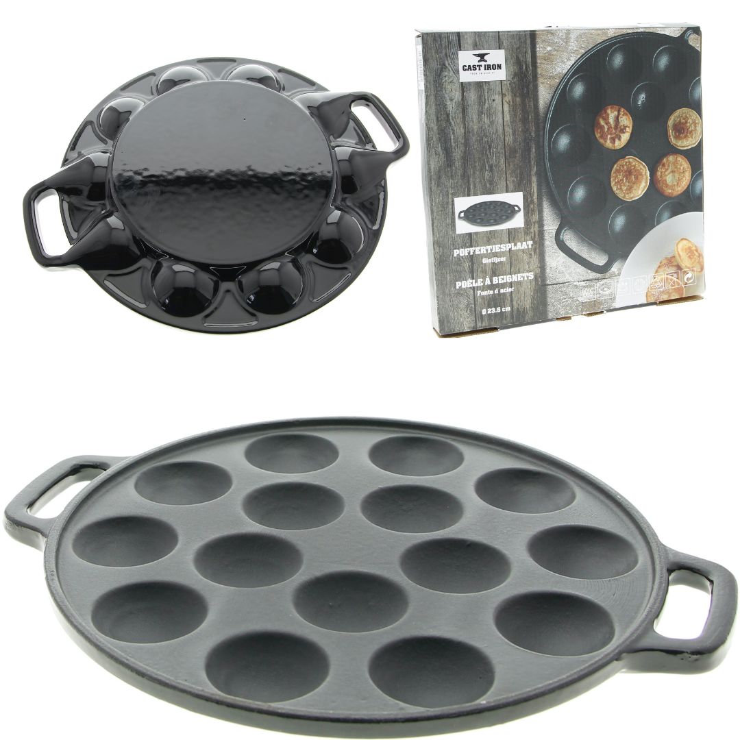 MINI 15 PFANNKUCHEN Gusseisenpfanne