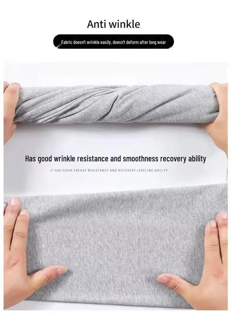 Men's Summer Lightweight Jogger Pants - Trendy Nine-Point Knit Sweatpants