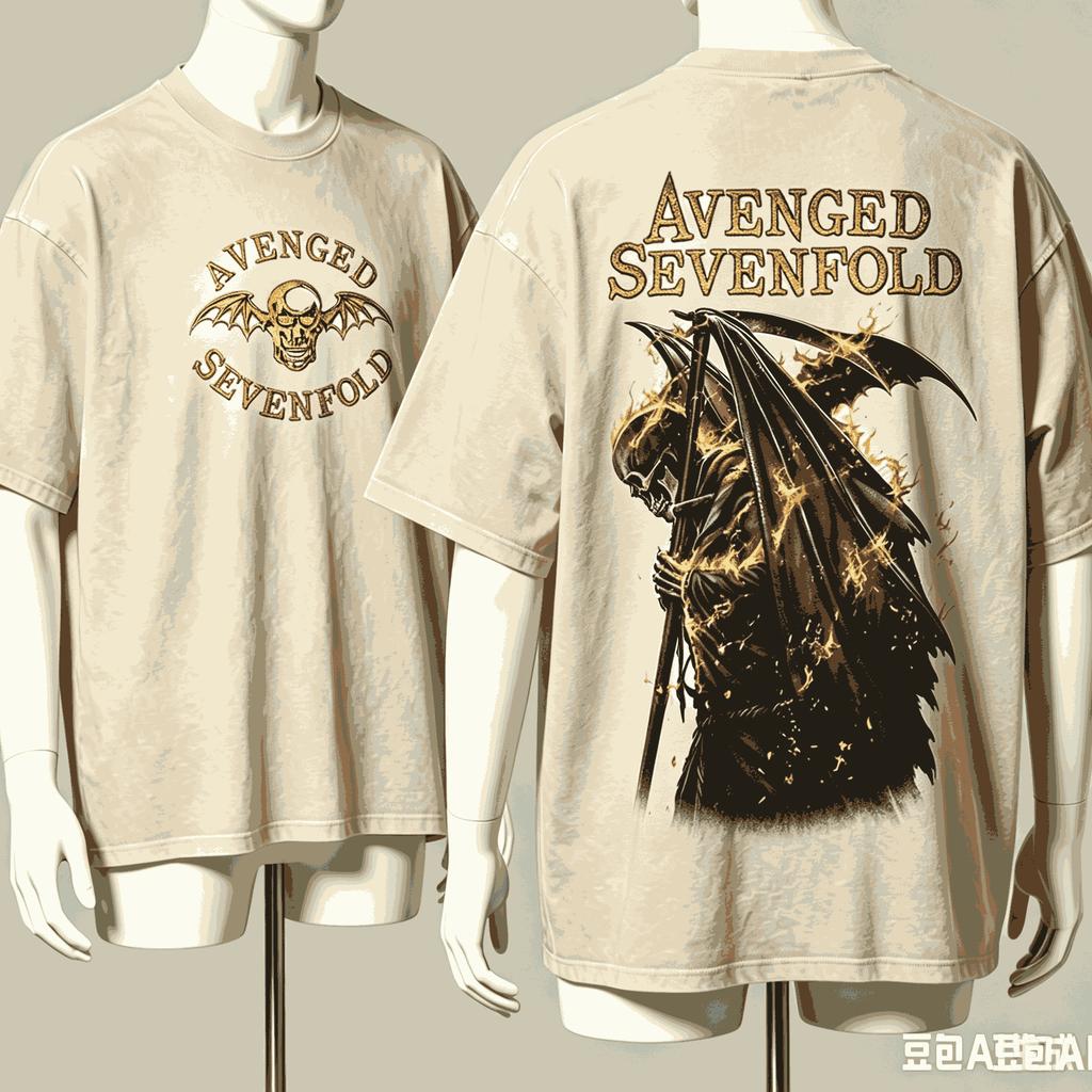 Avenged Sevenfold For Fan Gift Tshirt Unisex Unisex Harajuku Oversized Unisex Short Sleeve Streetwear High Quality Couples Classic
