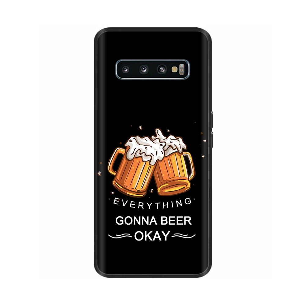 Shockproof Cover For Samsung Galaxy S10 Phone Case Animals Painted Shell For Samsung S10 Plus S10+ S 10 Soft Silicone Back Cover