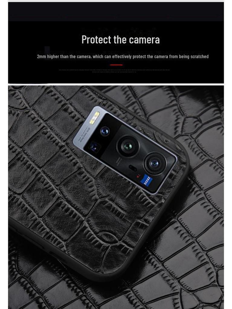 Echtes Leder Vollschutzhülle für Vivo X90, X80 Pro, X60 und X60 Pro