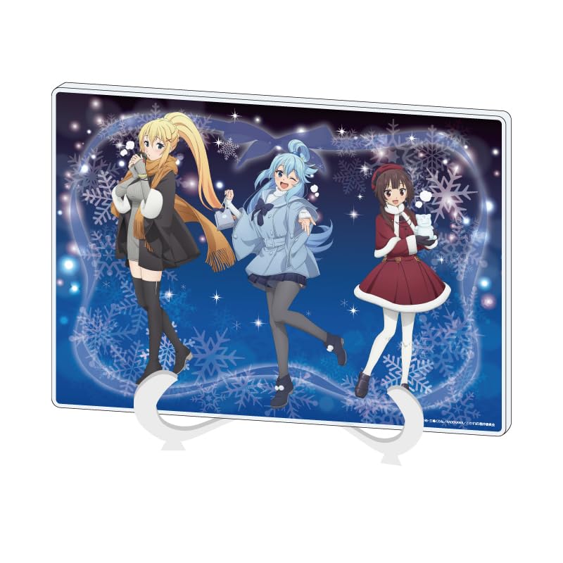 

КоноСуба: Божьего благословения в этом прекрасном мире! 3 02 Group Design Зимняя одежда Вер. [Оригинальная иллюстрация] Акриловая художественная доска [Формат А5]