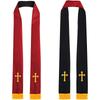 Priester Priester Unisex Erwachsene Beidseitig tragbar Kommunionschal mit Kreuz 84 Klerus