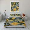 Yellow and Blue Flowers. Bedding Sets Duvet Cover Sets Duvet Covers Pillowcases(1 * Duvet Cover 2 * Pillowcases Without Duvet Insert)
